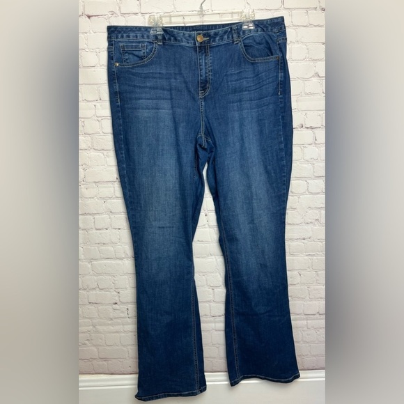 Lane Bryant Denim - Lane Bryant Genius Fit Bootcut Jeans